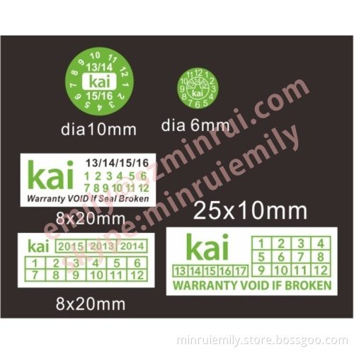 Custom Security Label Eggshell,warranty Security Seal Stickers With Dates,warranty Sticker Printing 